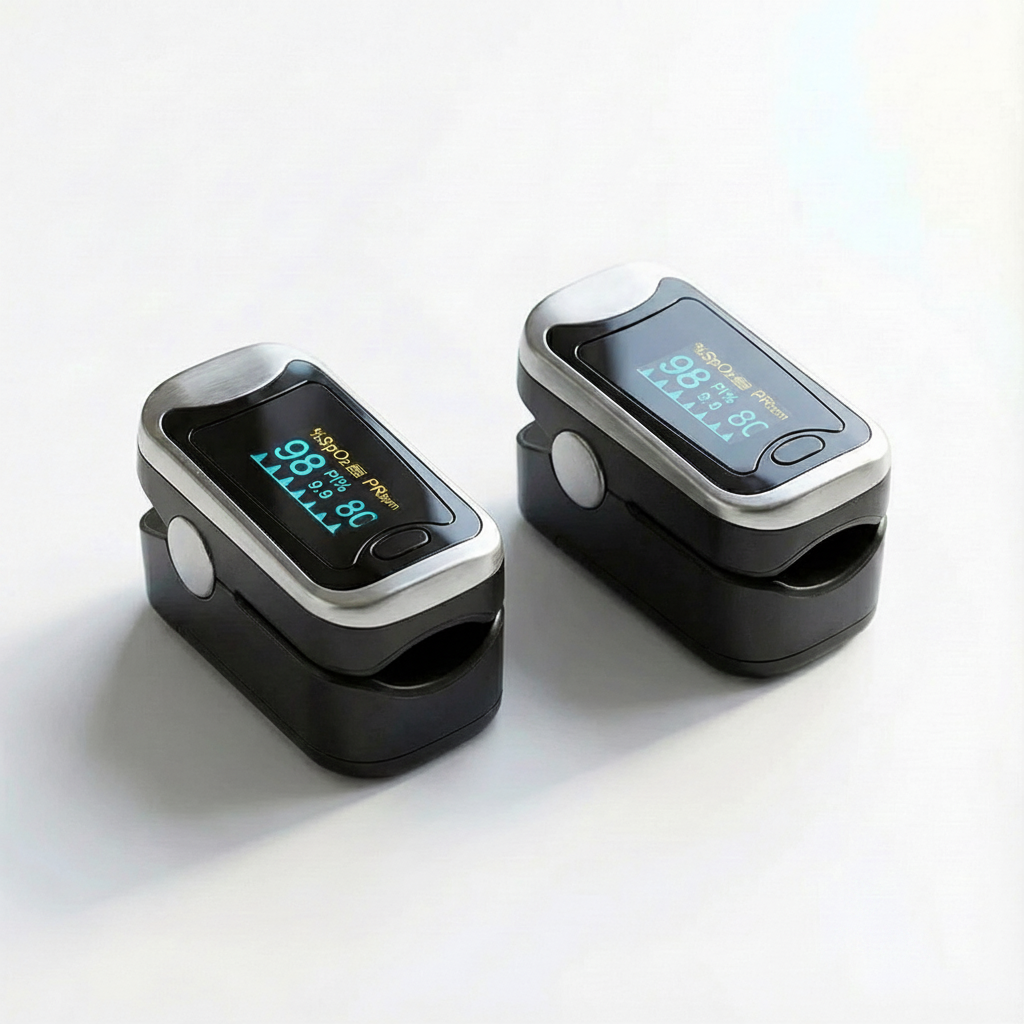 GlucoCare™ 3-in-1スマート健康モニター 使用イメージ